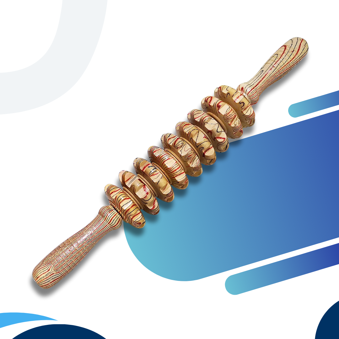 Wooden Massage Roller Stick